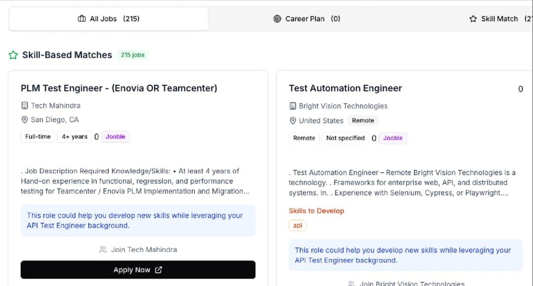 Job Matching